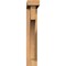 Ekena Millwork Westlake Block Smooth Bracket w/ Offset Brace, Western Red Cedar, 3 1/2"W x 16"D x 20"H BKT0402X16X20WTL05SWR - alternate 4
